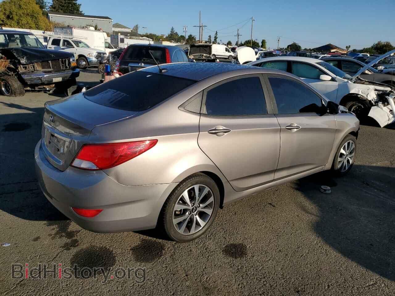 2017 HYUNDAI ACCENT - VIN: KMHCT4AE1HU378012 - Фото 3