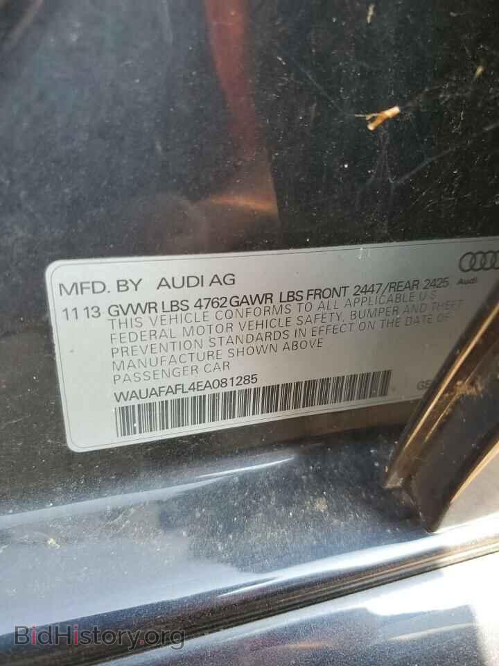 2014 AUDI A4 - VIN: WAUAFAFL4EA081285 - Фото 12