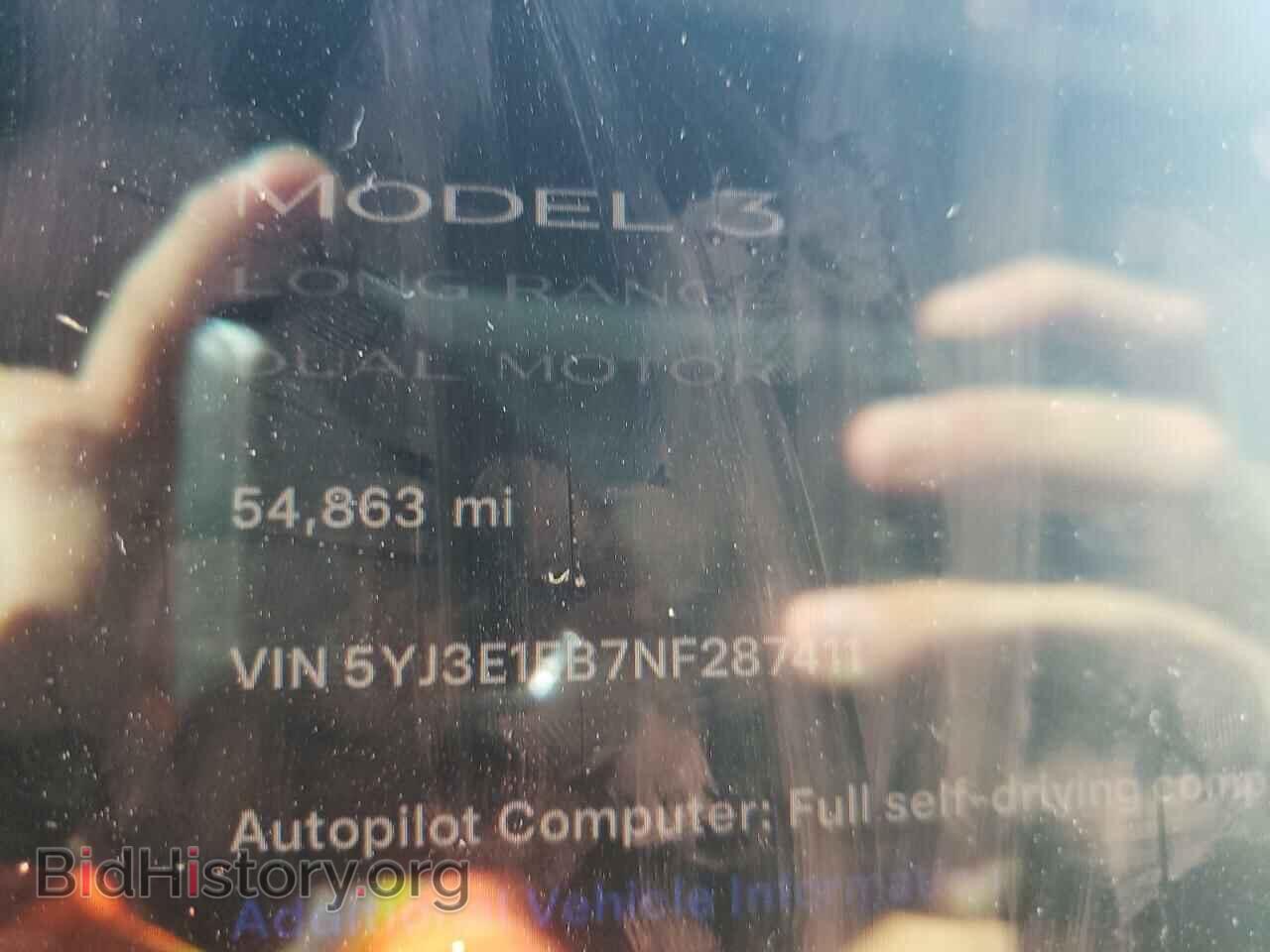 2022 TESLA MODEL 3 - VIN: 5YJ3E1EB7NF287411 - Photo 9