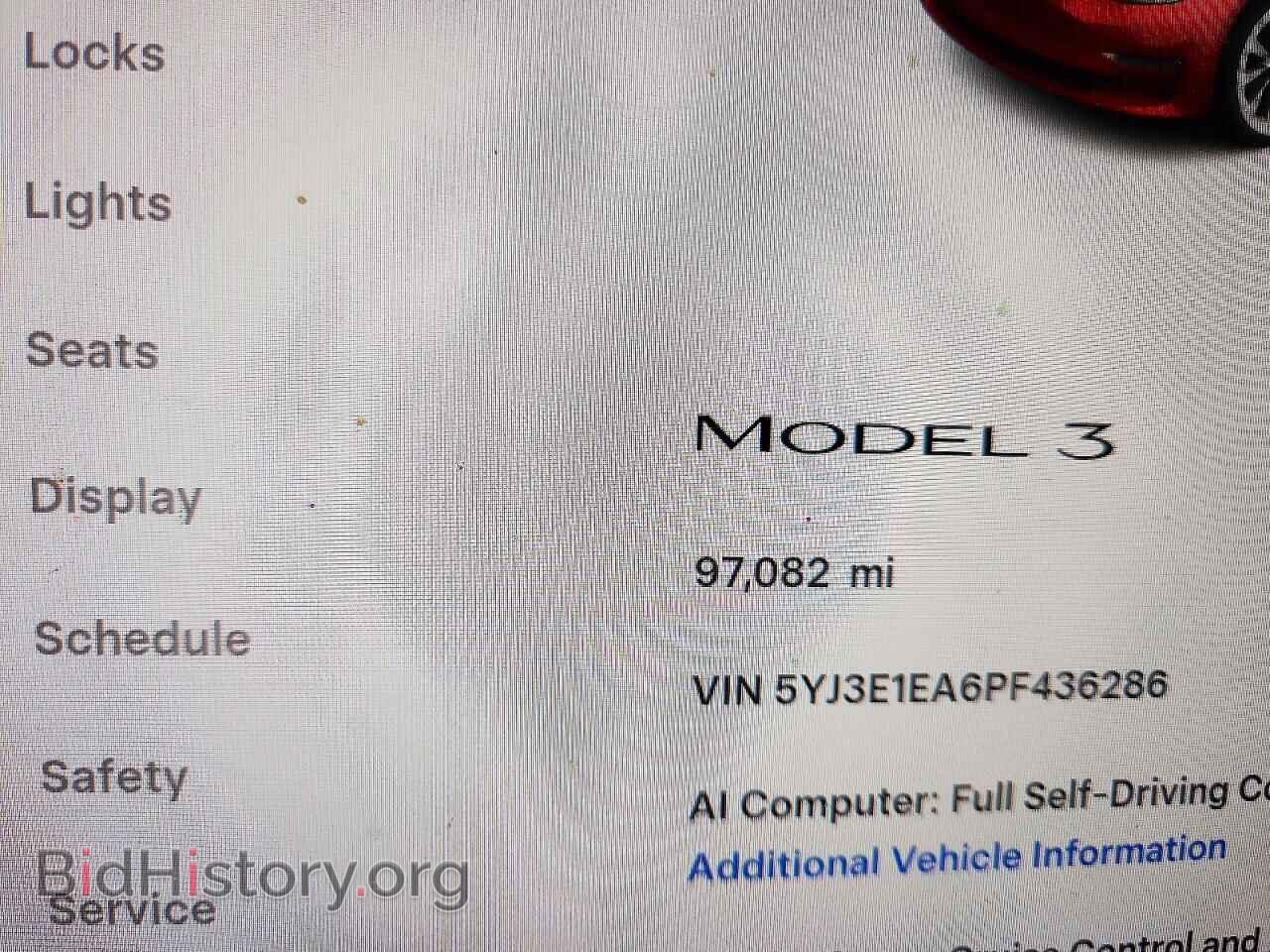 2023 TESLA MODEL 3 - VIN: 5YJ3E1EA6PF436286 - Photo 9