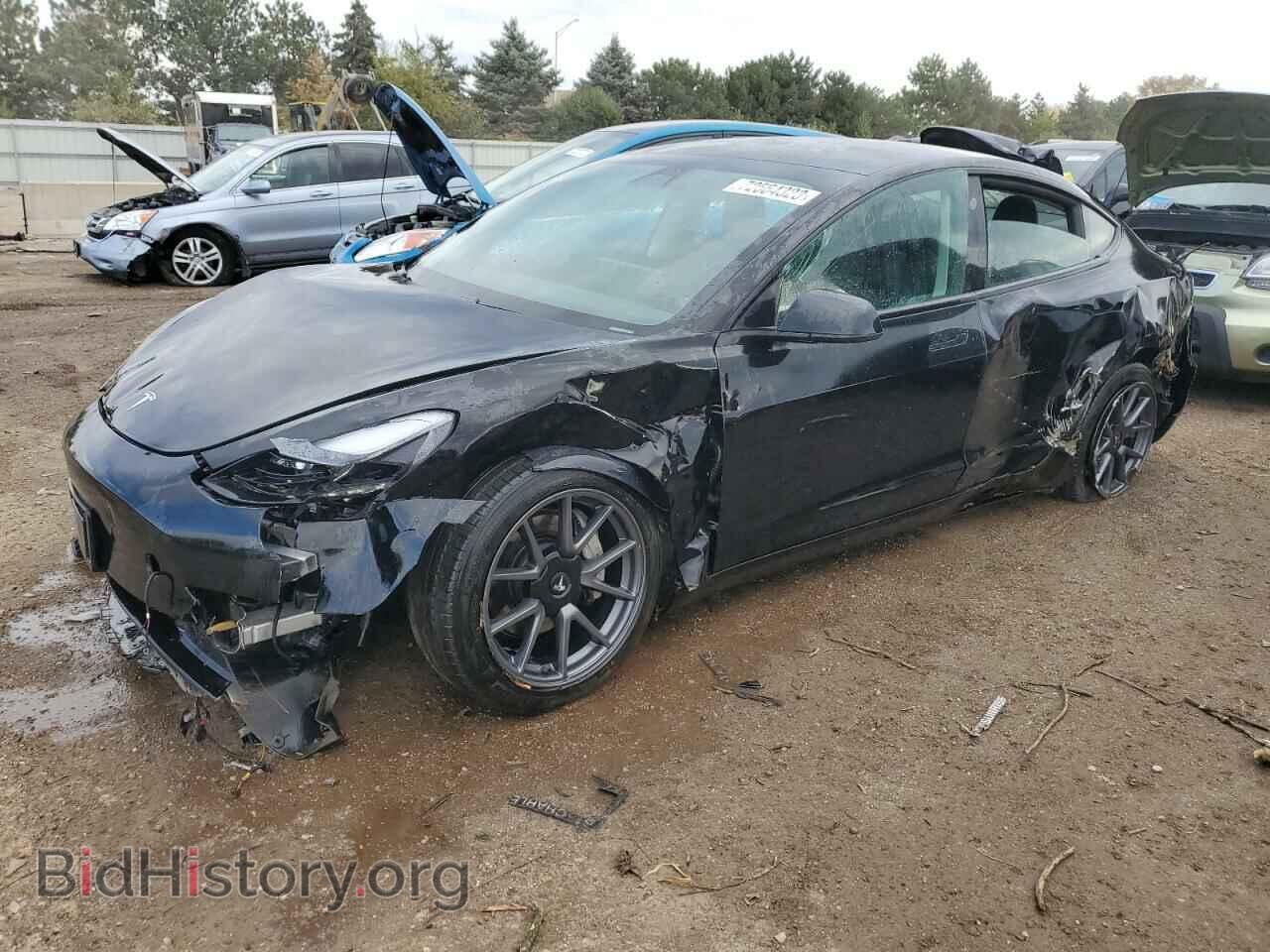 Фотография 5YJ3E1EB9MF906461 - TESLA MODEL 3 2021
