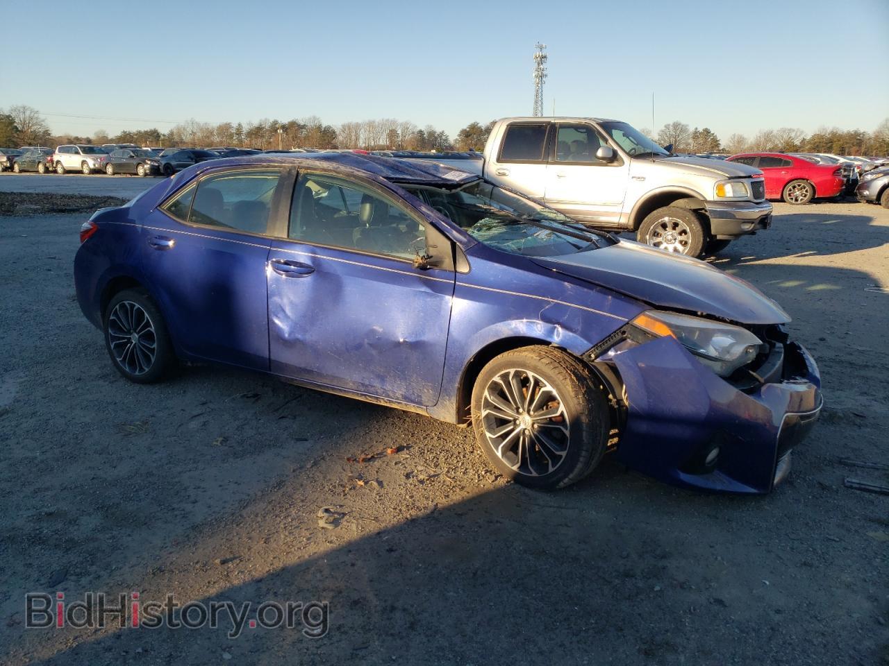 2015 TOYOTA COROLLA - VIN: 2T1BURHE0FC309645 - Фото 4