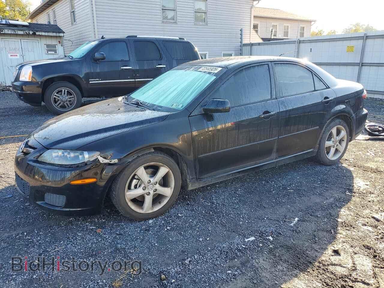 2007 Mazda 6 I (VIN 1YVHP80C775M20014) — фото 1 из 12, Copart, повреждение: передняя часть