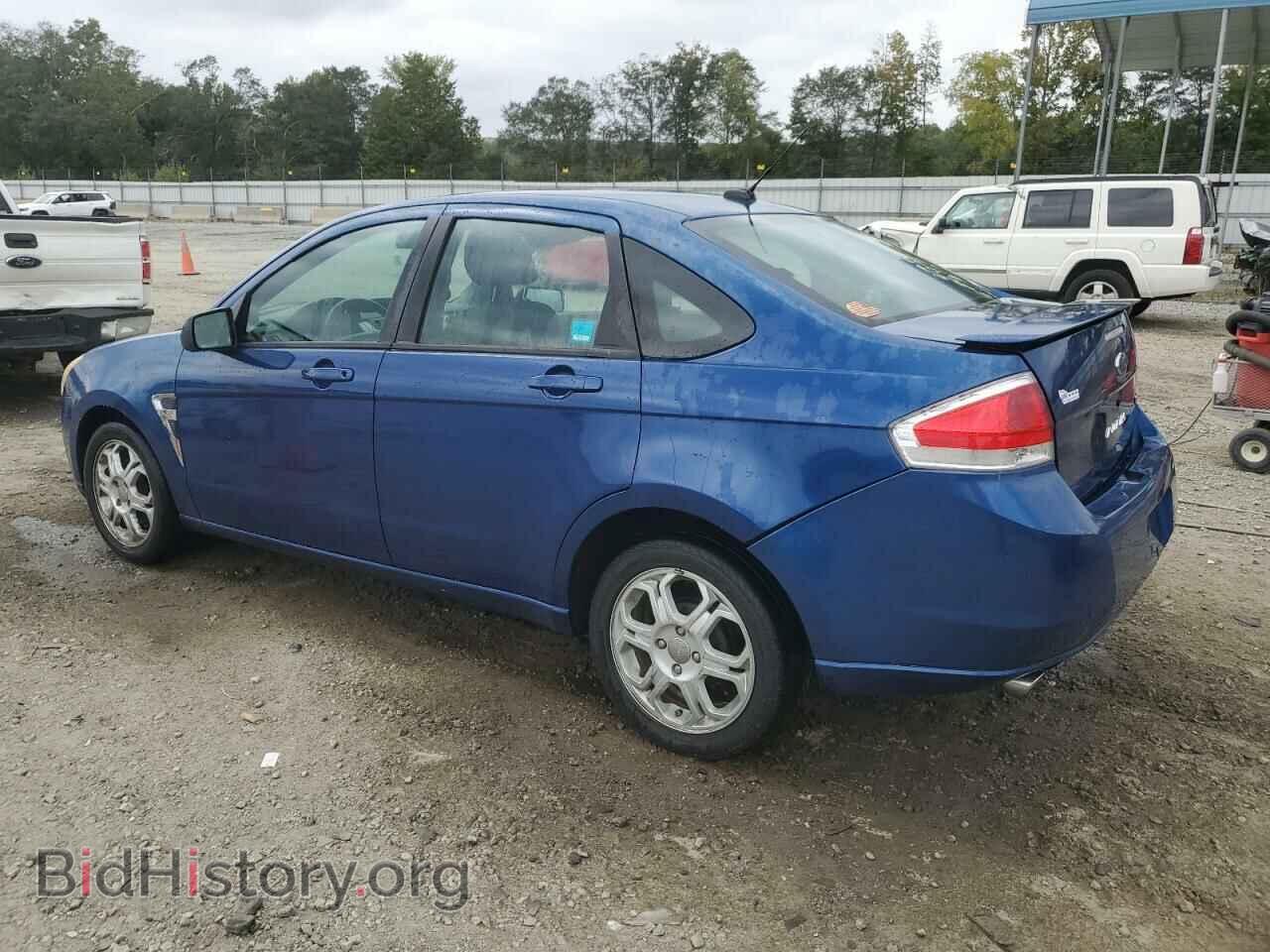 2008 FORD FOCUS - VIN: 1FAHP35N98W154841 - Фото 2