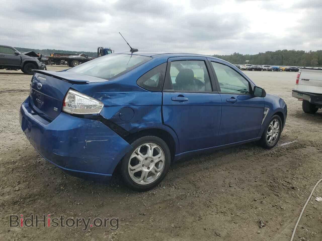 2008 FORD FOCUS - VIN: 1FAHP35N98W154841 - Фото 3