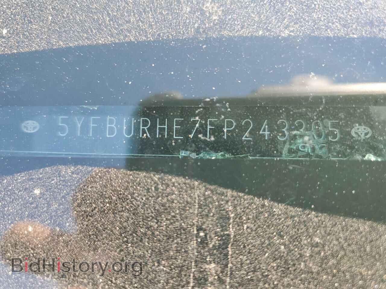 2015 TOYOTA COROLLA - VIN: 5YFBURHE7FP243305 - Фото 13