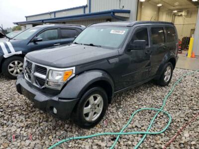 2010 Dodge NITRO NITRO SE, black — VIN 1D4PU2GK2AW127257, Copart