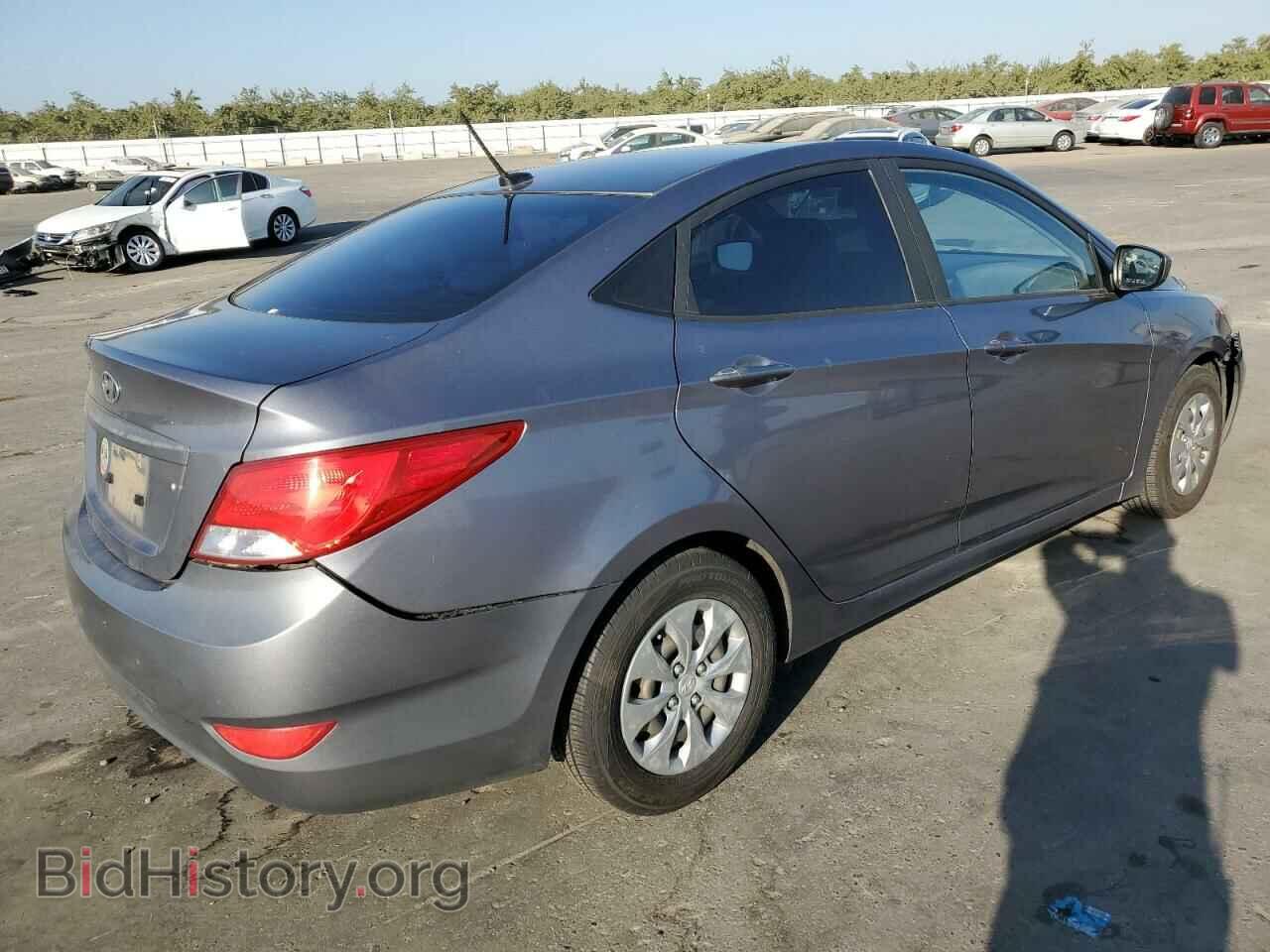 2016 HYUNDAI ACCENT - VIN: KMHCT4AE7GU105381 - Фото 3