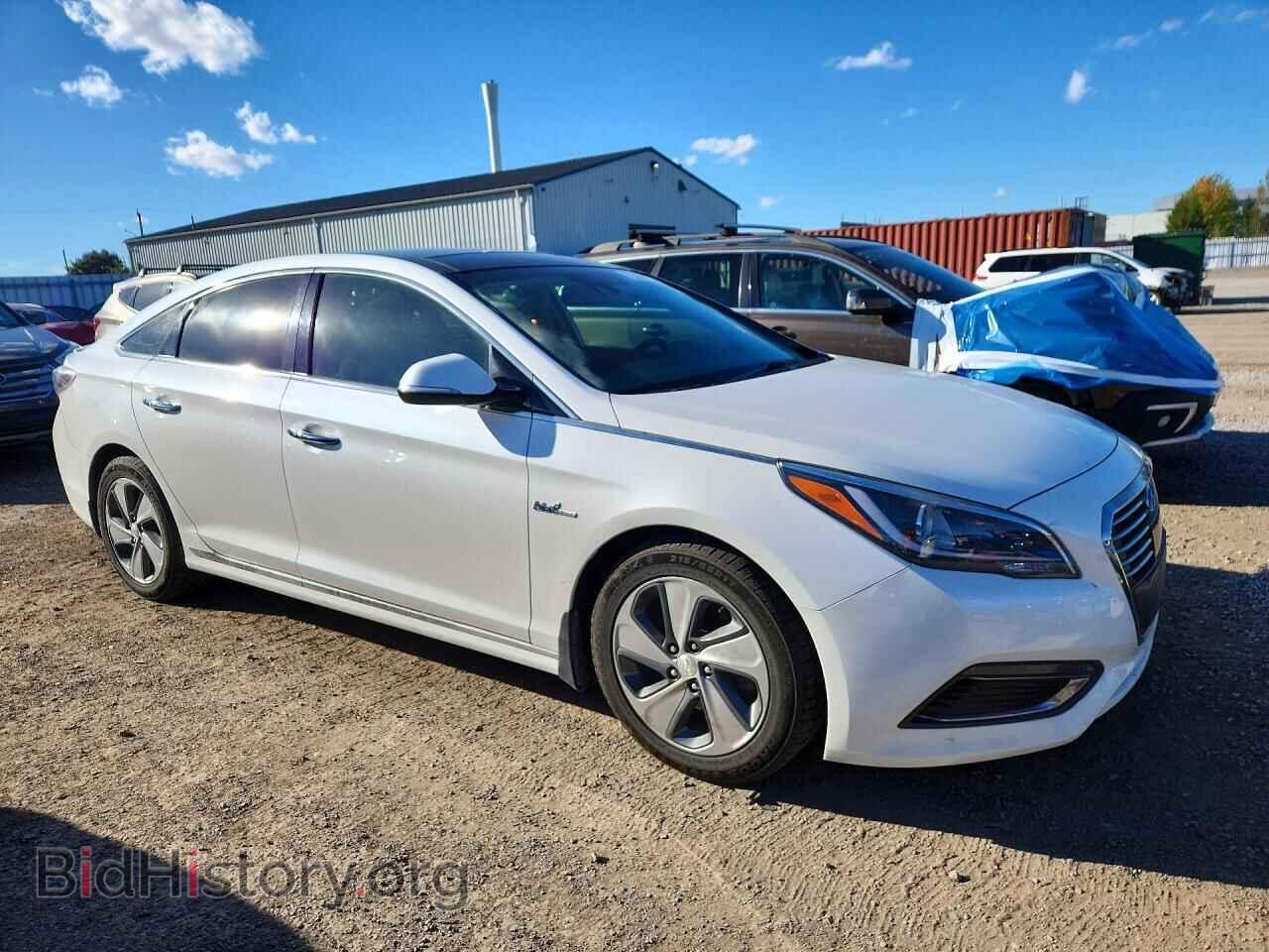 2016 HYUNDAI SONATA - VIN: KMHE34L18GA008176 - Фото 4