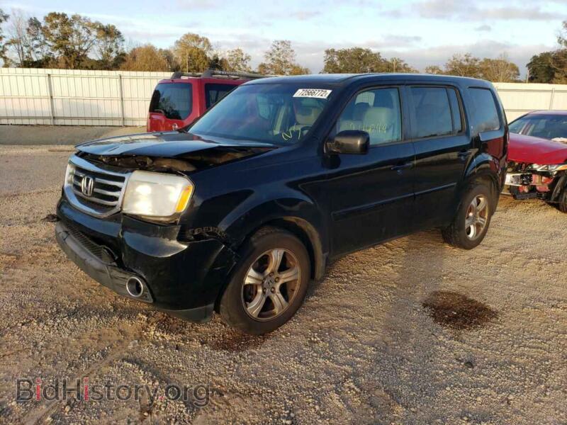 2013 Honda PILOT Pilot Exln (VIN 5FNYF3H7XDB042283) — фото 1 из 12, Copart, повреждение: передняя часть