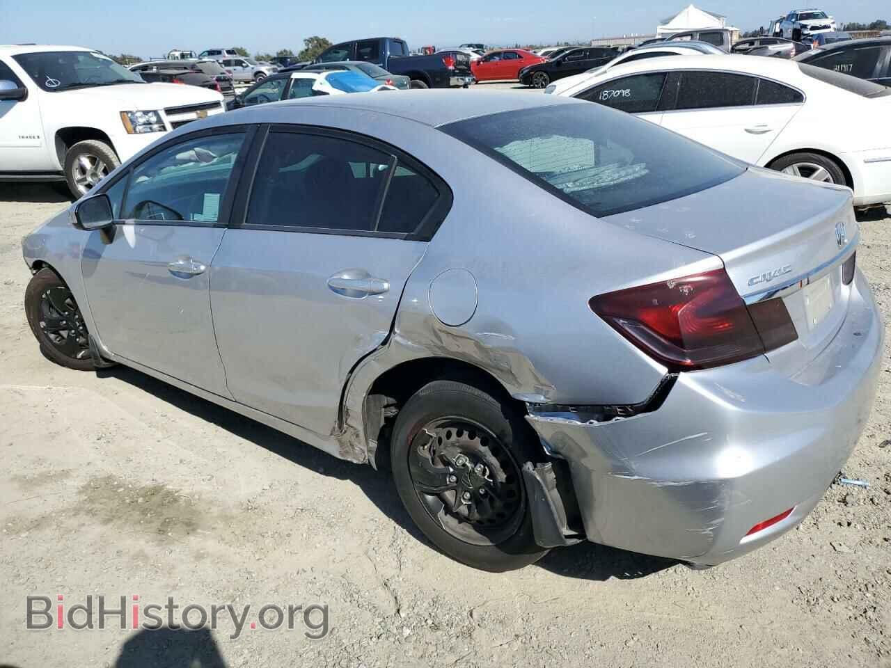 2014 HONDA CIVIC - VIN: 19XFB2F57EE066191 - Фото 2