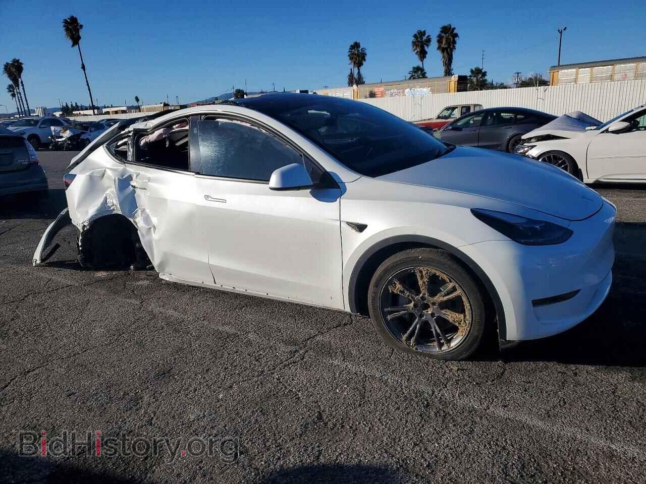 2025 TESLA MODEL Y - VIN: 7SAYGDED0SF272976 - Фото 4