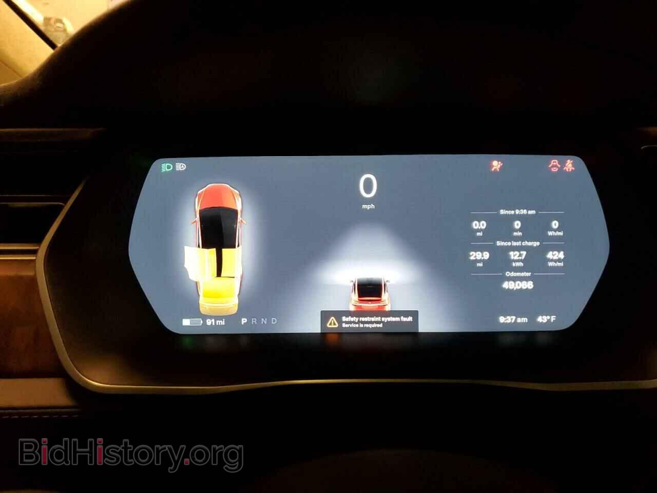 2016 TESLA MODEL X - VIN: 5YJXCBE28GF004076 - Фото 9