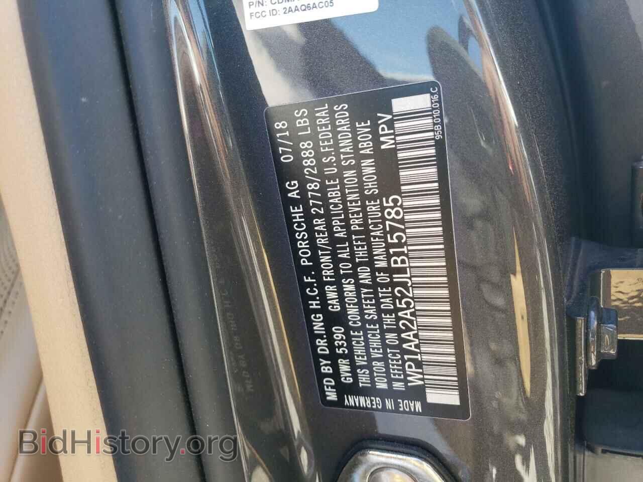 2018 PORSCHE MACAN - VIN: WP1AA2A52JLB15785 - Photo 12