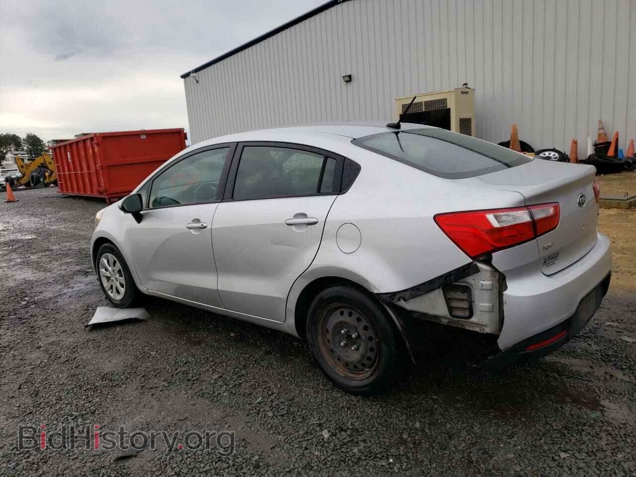 2012 KIA RIO - VIN: KNADM4A33C6045096 - Фото 2