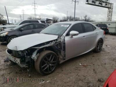 2015 Lexus IS IS 250, silver — VIN JTHCF1D2XF5020067, Copart