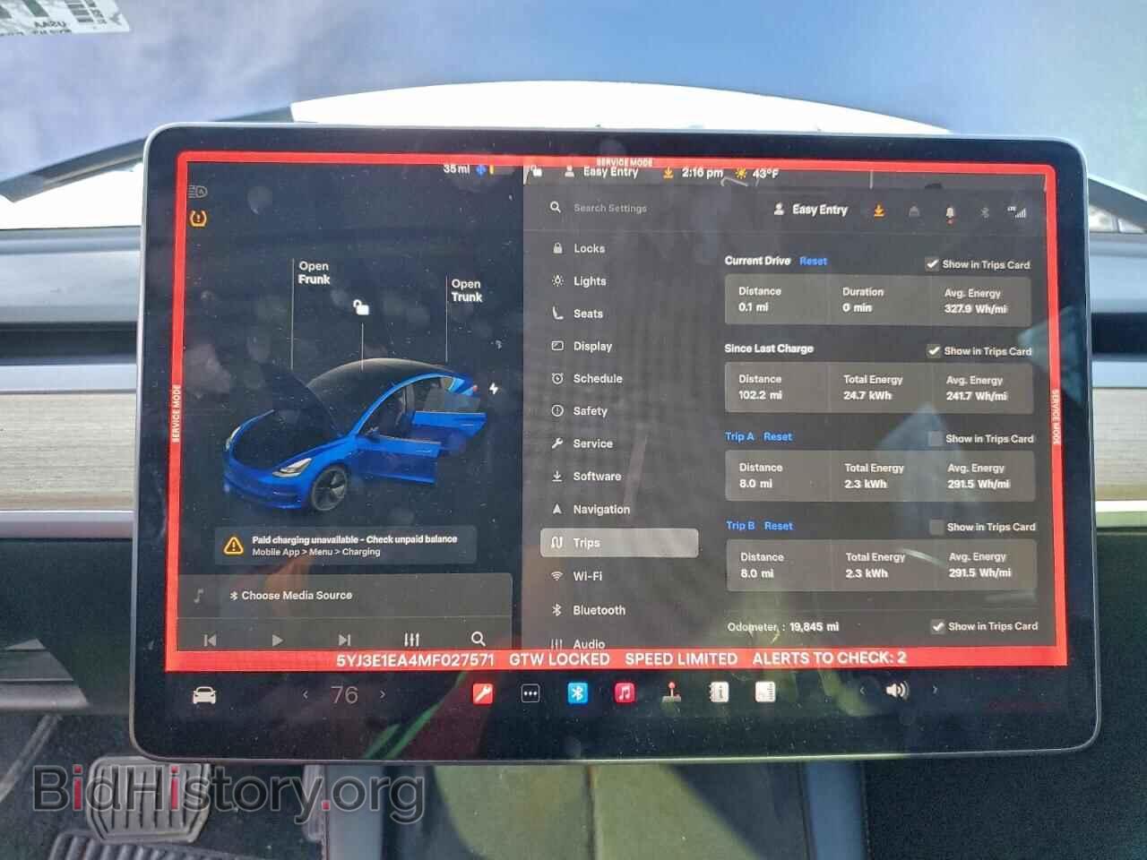 2021 TESLA MODEL 3 - VIN: 5YJ3E1EA4MF027571 - Photo 9