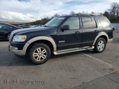 2007 Ford EXPLORER Eddie Bauer, black — VIN 1FMEU74E67UB72914, Copart