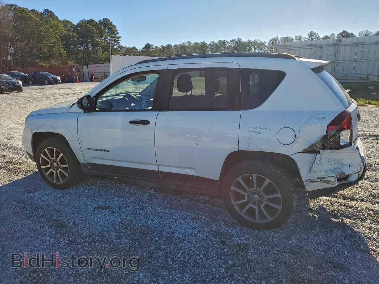 2016 JEEP COMPASS - VIN: 1C4NJDBB3GD653496 - Фото 2