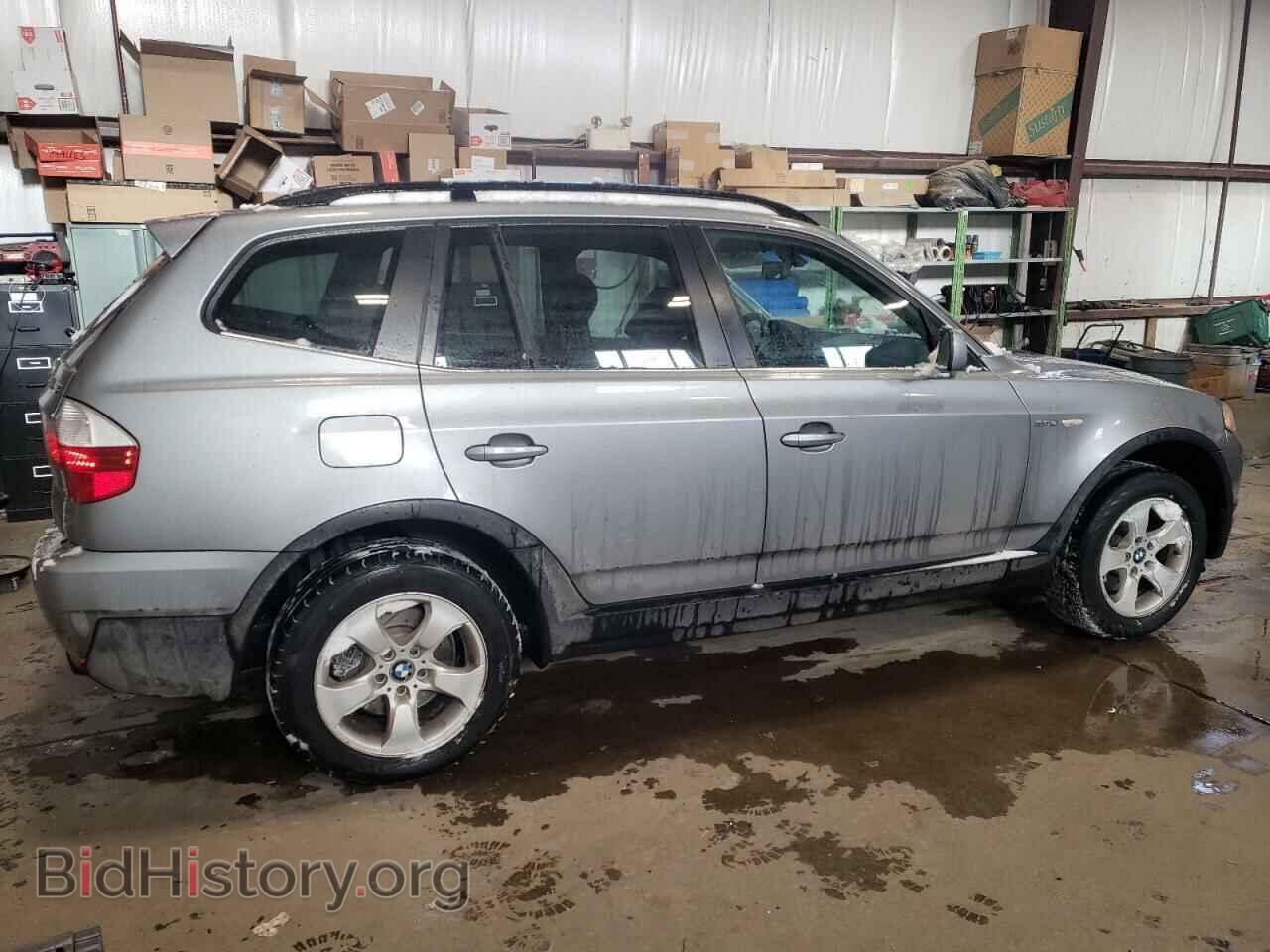 2007 BMW X3 - VIN: WBXPC93497WF14838 - Фото 3