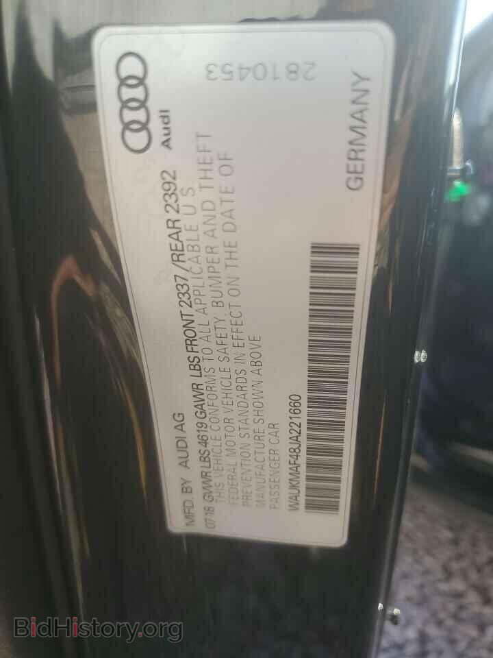 2018 AUDI A4 - VIN: WAUKMAF48JA221660 - Фото 13