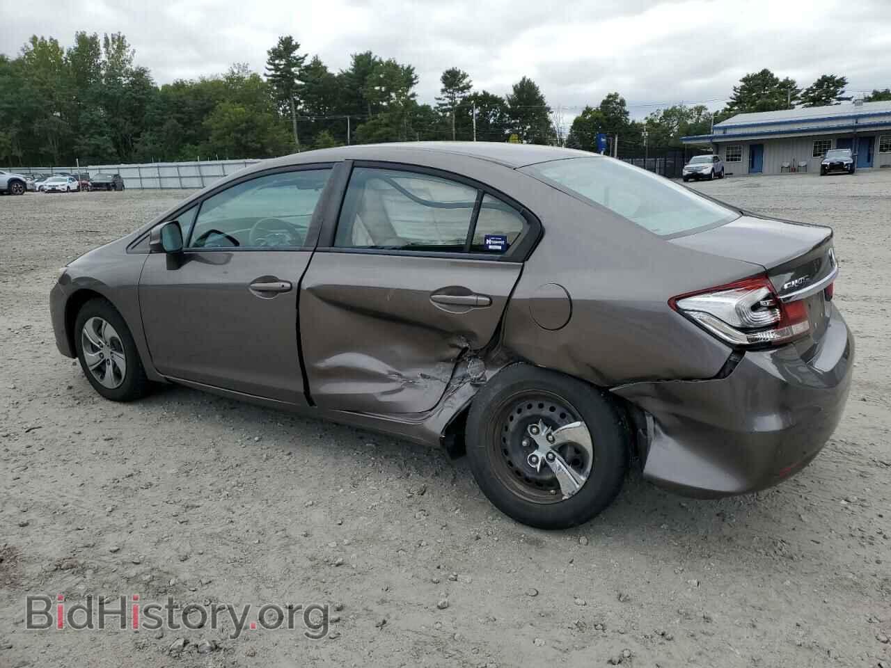 2013 HONDA CIVIC - VIN: 2HGFB2F5XDH598829 - Фото 2