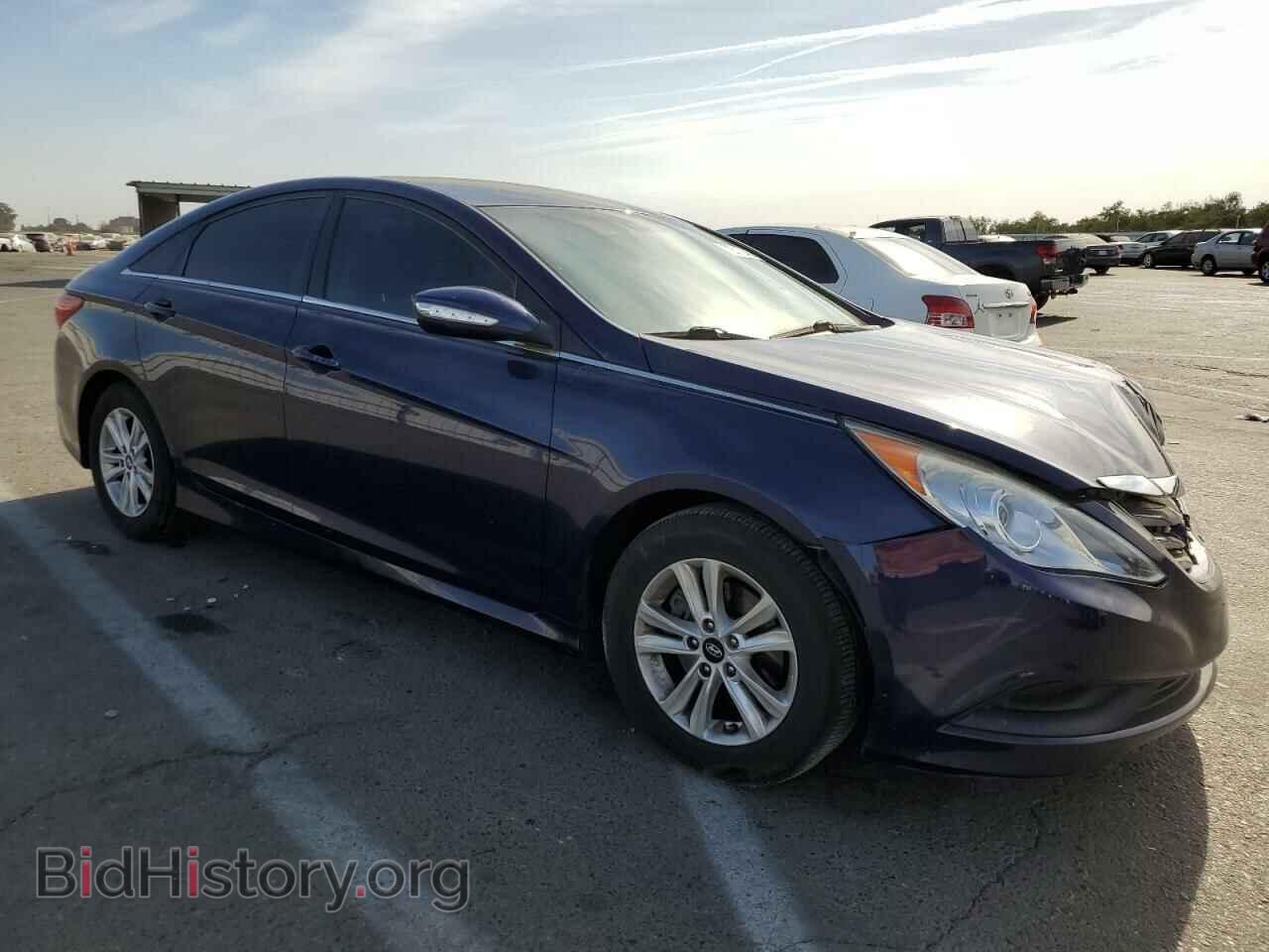 2014 HYUNDAI SONATA - VIN: 5NPEB4AC0EH947582 - Фото 4