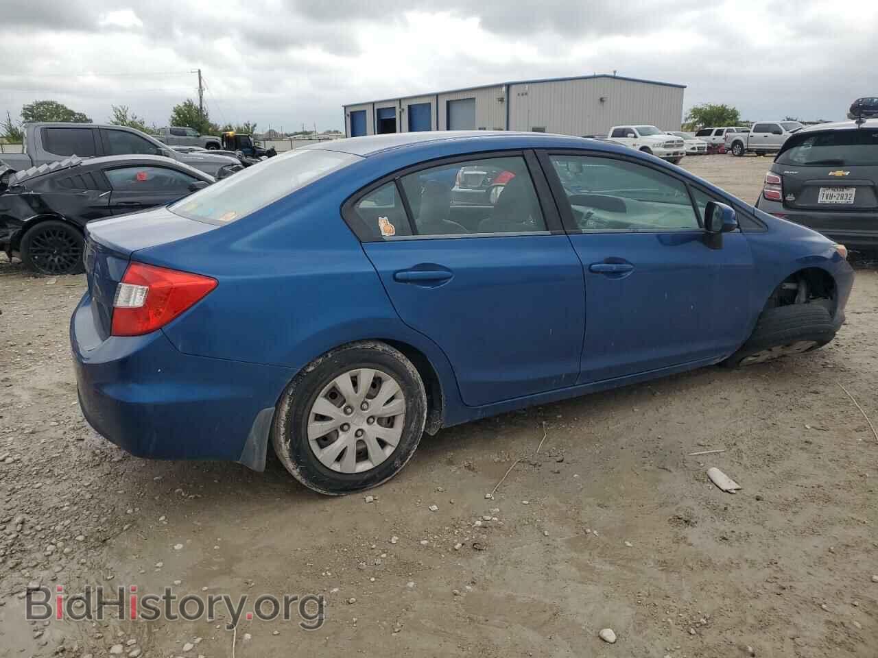 2012 HONDA CIVIC - VIN: 19XFB2F59CE354873 - Фото 3