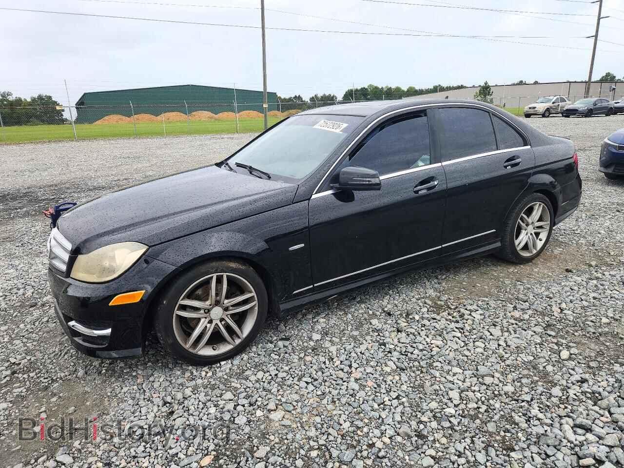 Фотография WDDGF4HB5CR215521 - MERCEDES-BENZ C-CLASS 2012