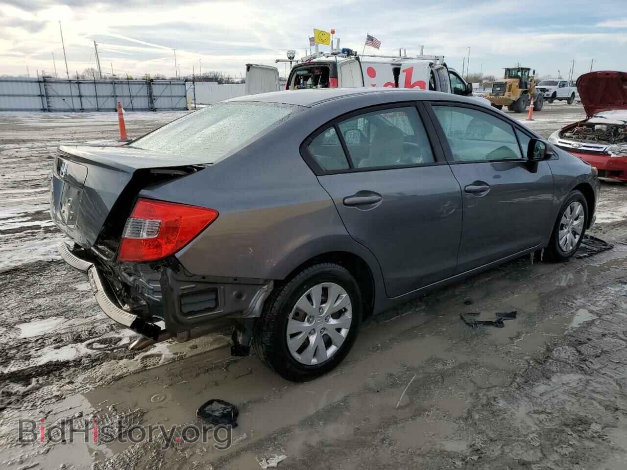 2012 HONDA CIVIC - VIN: 19XFB2F54CE031346 - Фото 3