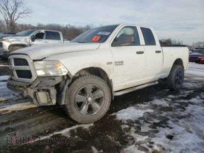 2015 RAM 1500 1500 ST, white — VIN 1C6RR7FT7FS508560, Copart