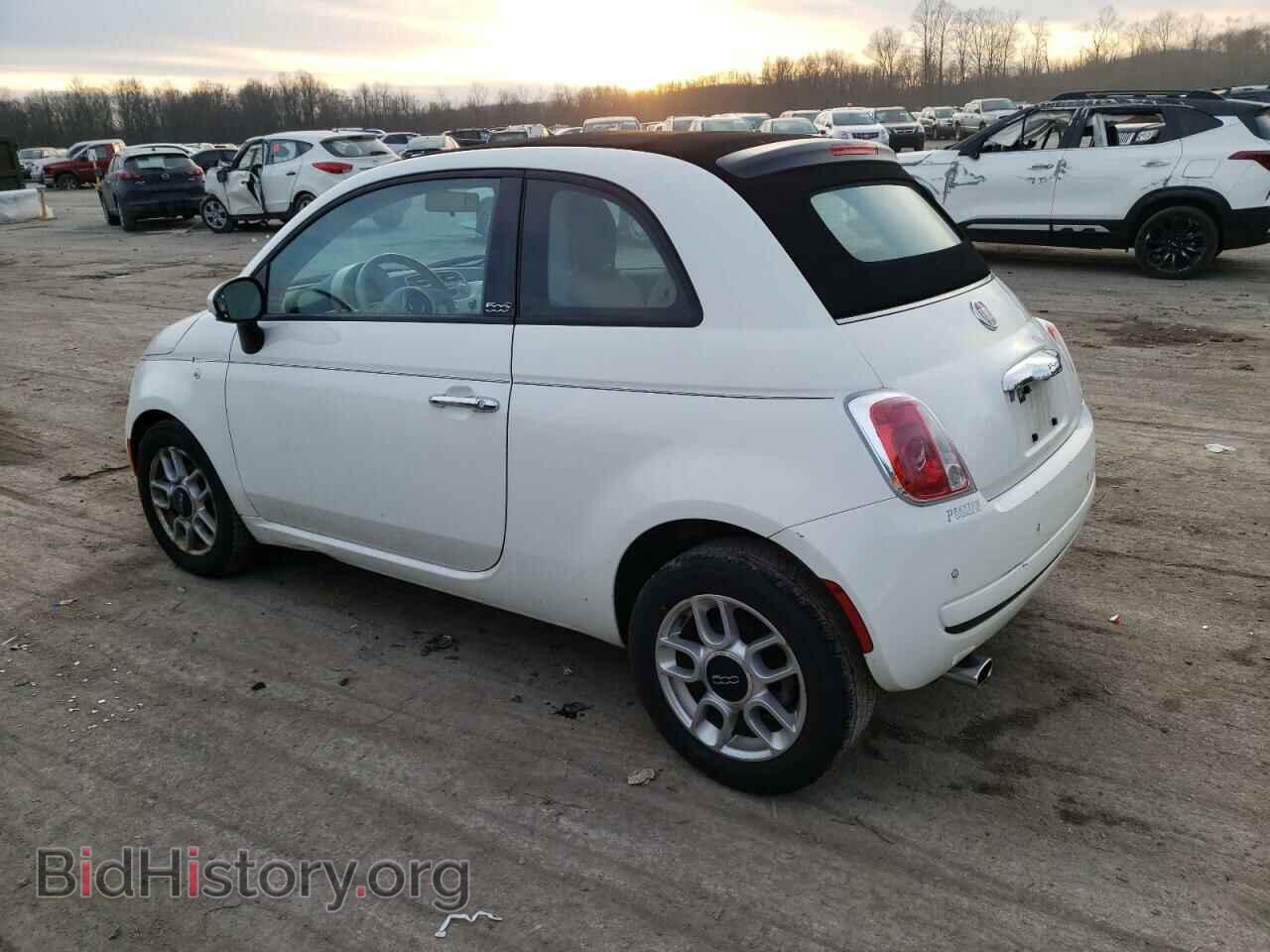 2012 FIAT 500 - VIN: 3C3CFFDR2CT254439 - Фото 2
