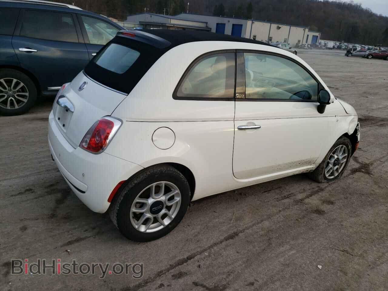 2012 FIAT 500 - VIN: 3C3CFFDR2CT254439 - Фото 3
