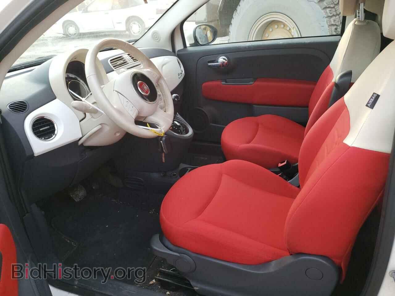 2012 FIAT 500 - VIN: 3C3CFFDR2CT254439 - Фото 7