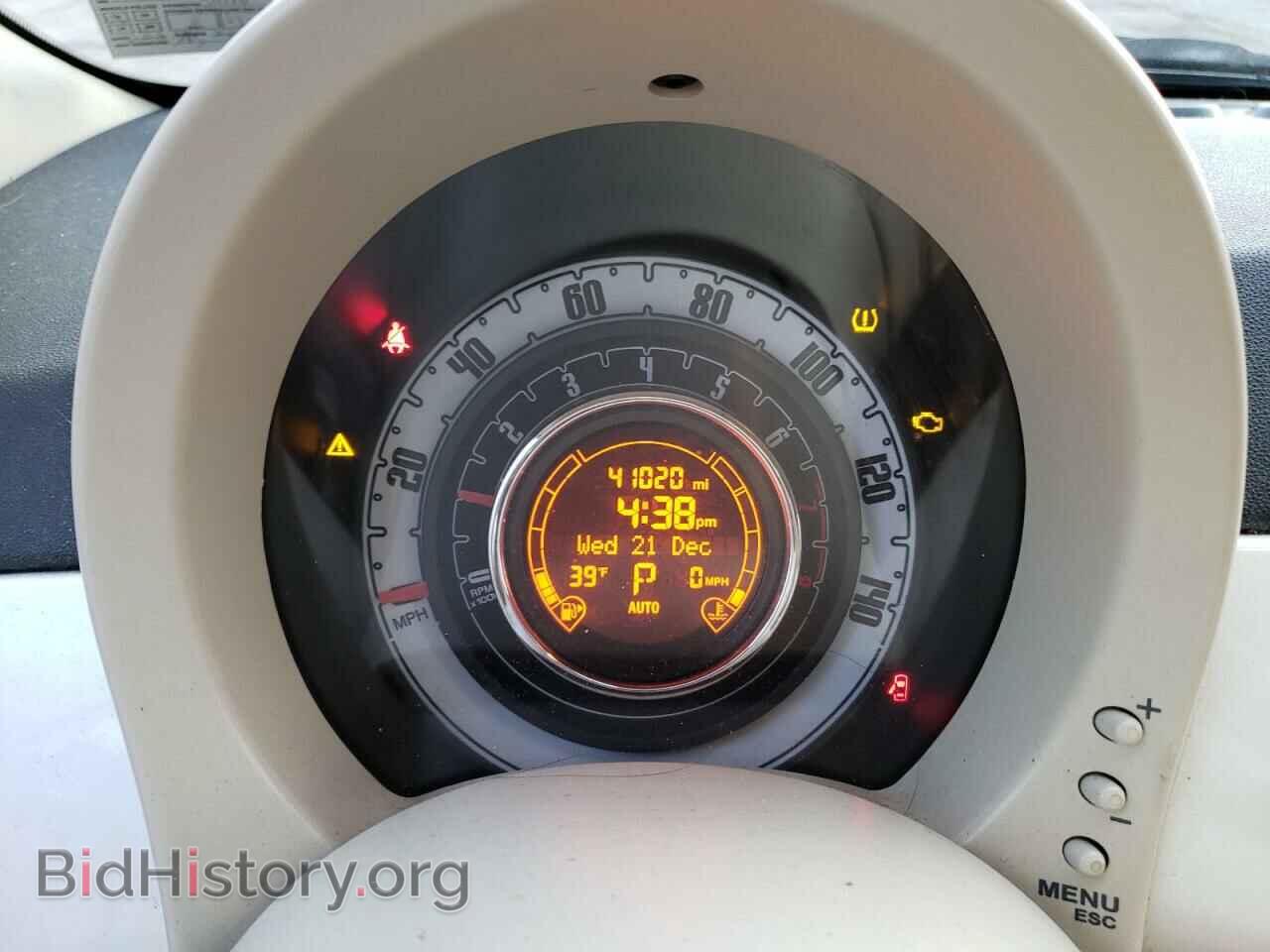 2012 FIAT 500 - VIN: 3C3CFFDR2CT254439 - Фото 9