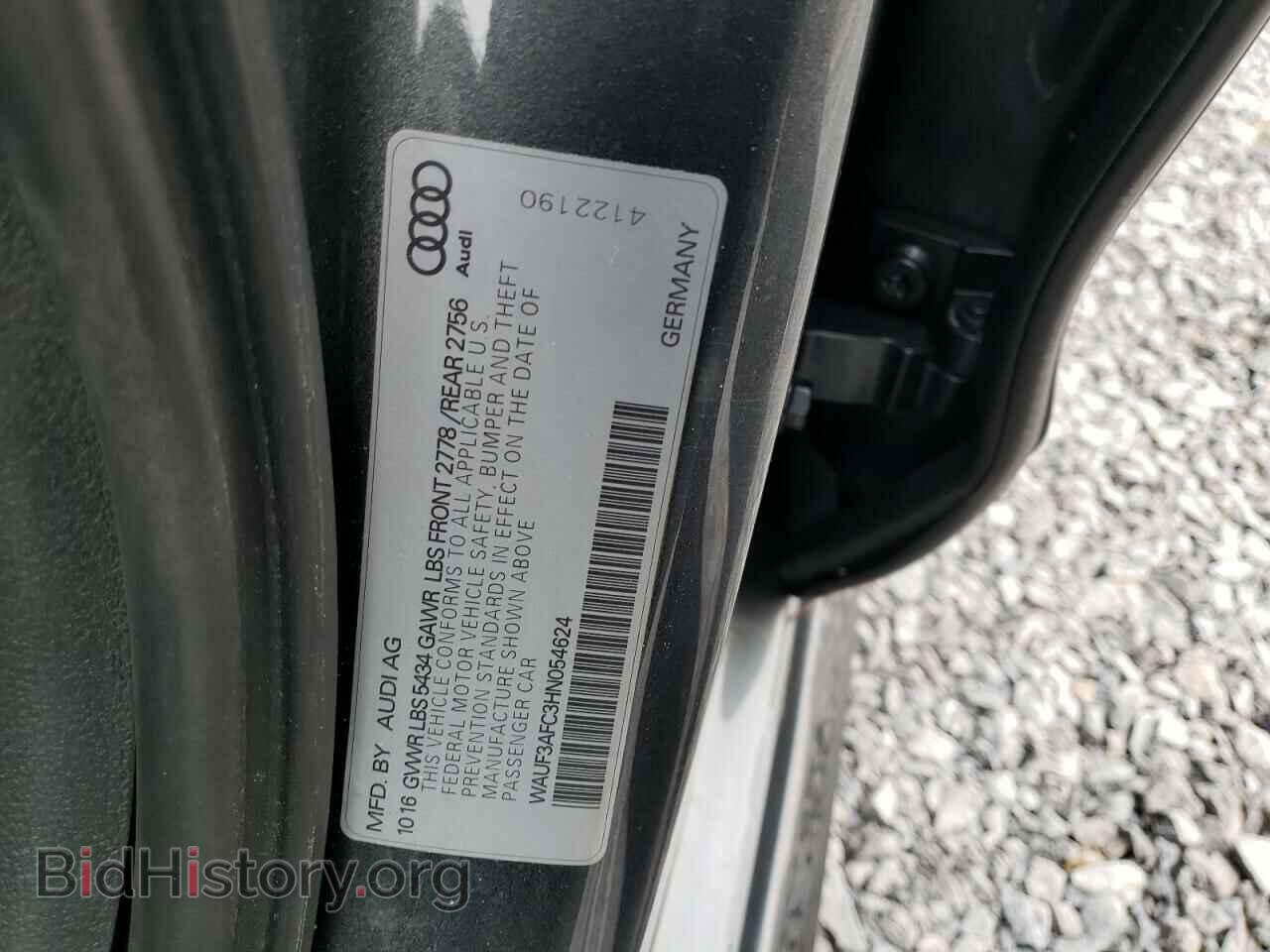 2017 AUDI A6 - VIN: WAUF3AFC3HN054624 - Photo 12