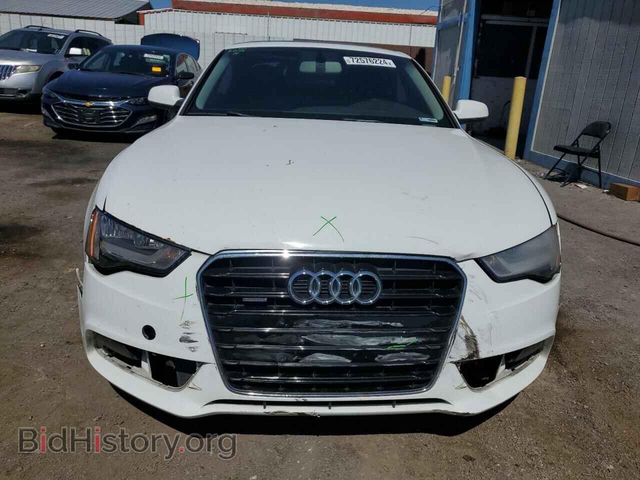 2013 AUDI A5 - VIN: WAUCFAFR4DA037492 - Фото 5