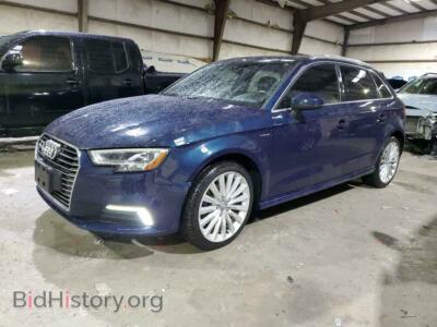 2017 Audi A3 A3 E-Tron, blue — VIN WAUTPBFF9HA127865, Copart