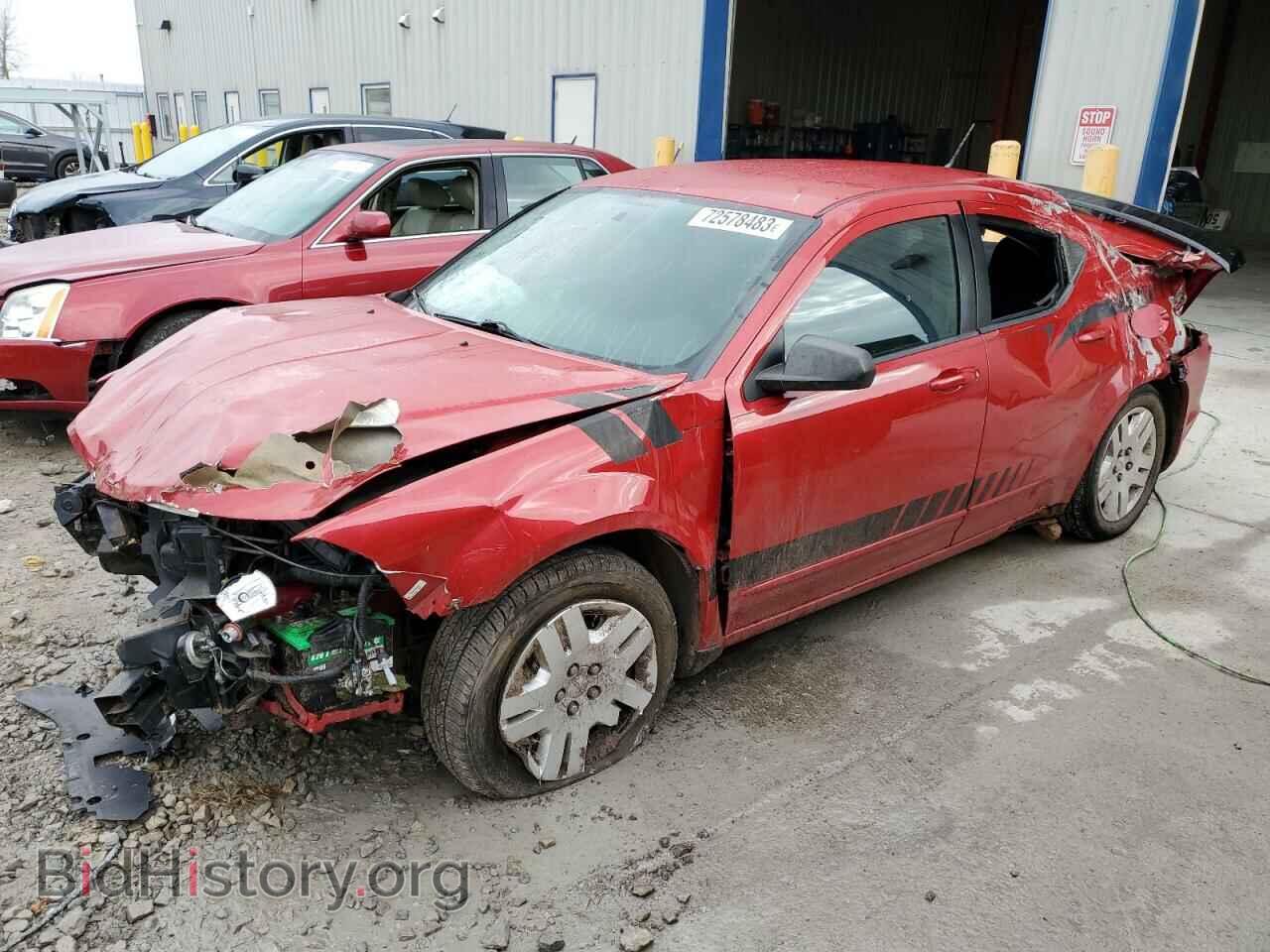 Photo 1B3BD4FB9BN540807 - DODGE AVENGER 2011
