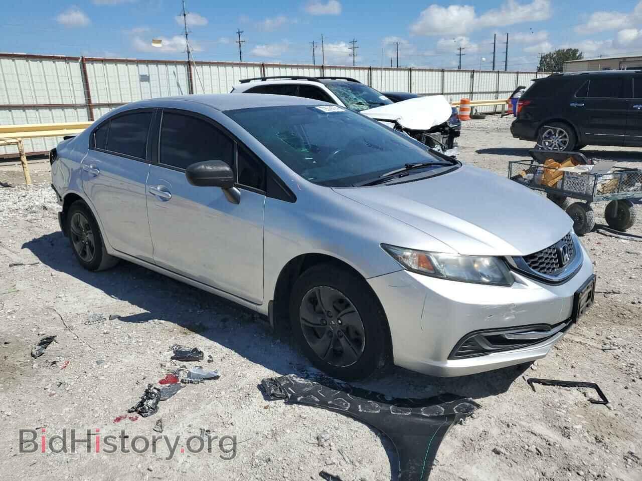 2015 HONDA CIVIC - VIN: 19XFB2F54FE104736 - Фото 4