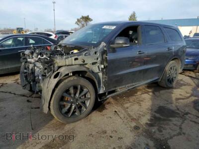 2018 Dodge DURANGO Durango R/, черный — VIN 1C4SDJCT2JC345443, Copart