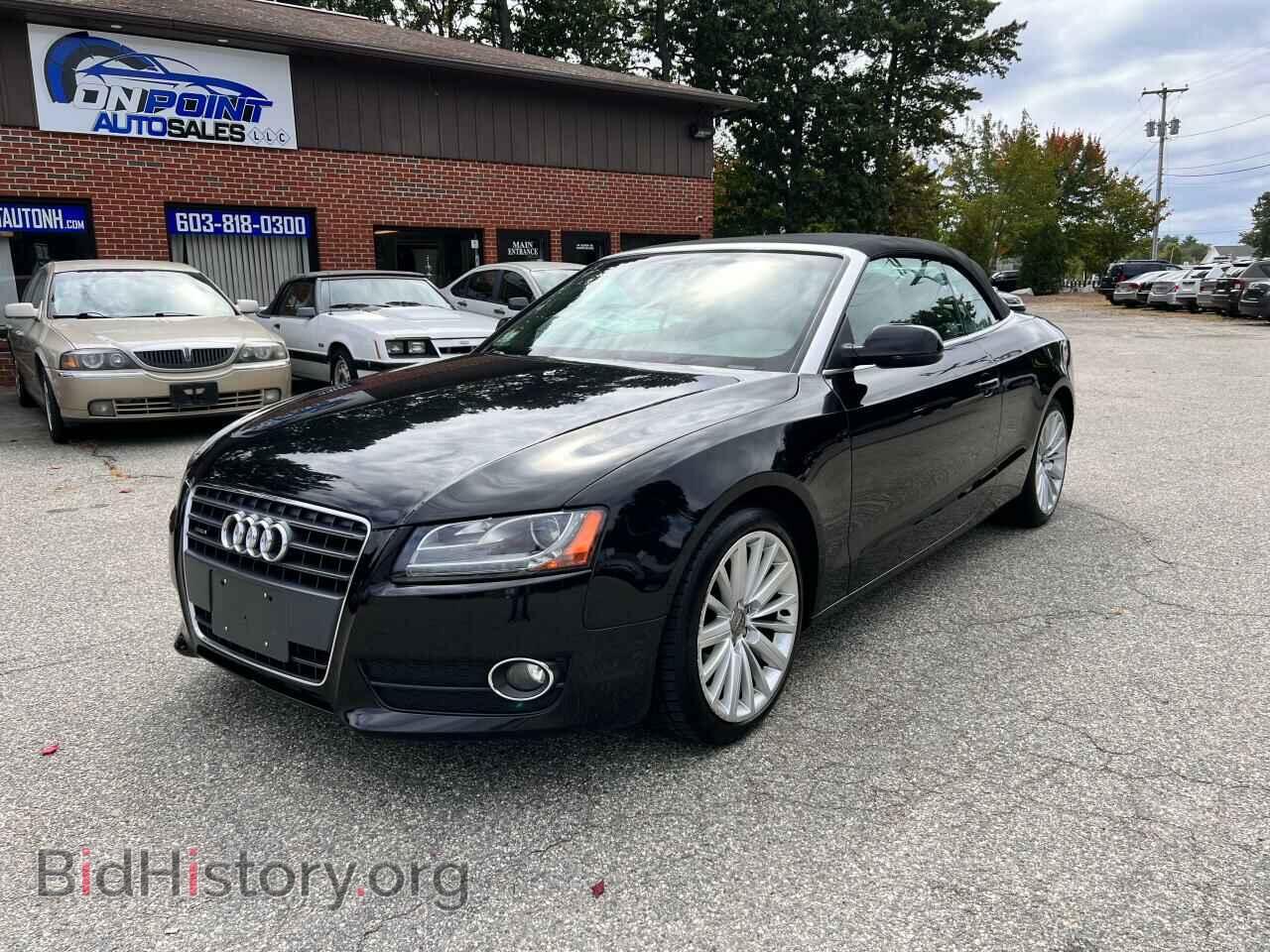 2011 AUDI A5 - VIN: WAULFAFH0BN013557 - Фото 2