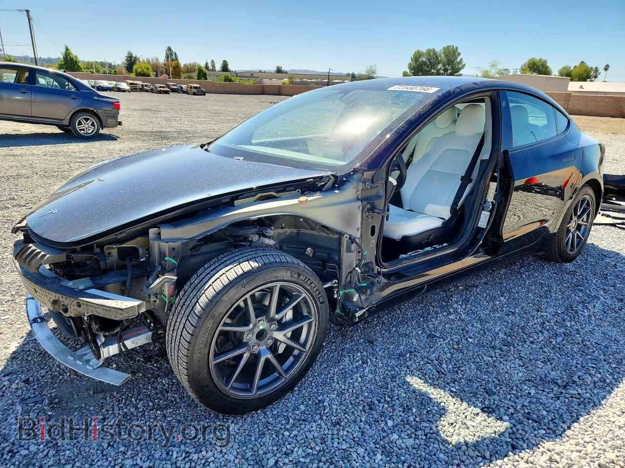 Photo 5YJ3E1EA1MF068482 - TESLA MODEL 3 2021