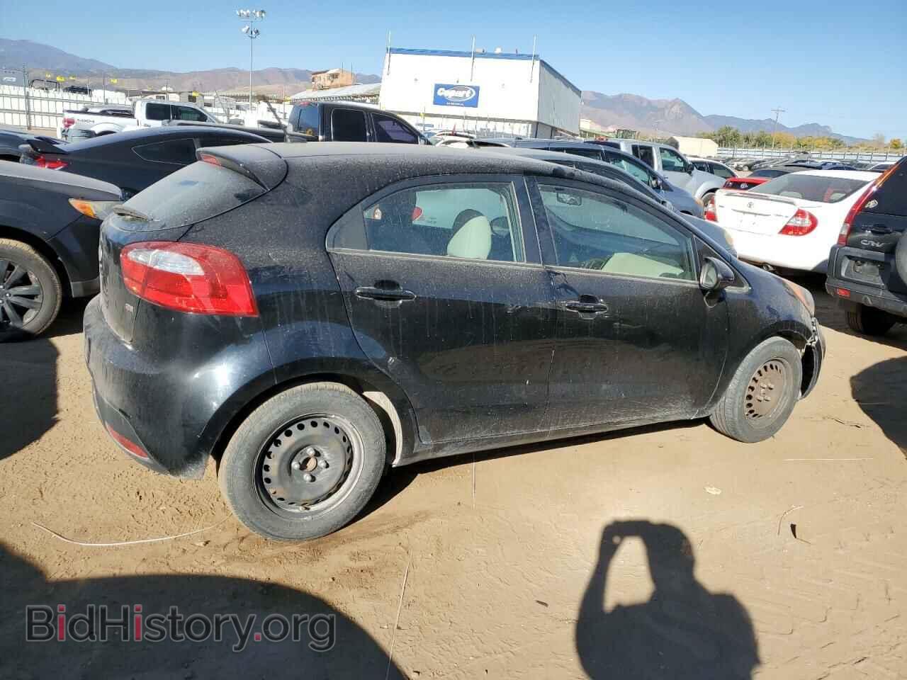 2012 KIA RIO - VIN: KNADM5A36C6095397 - Фото 3