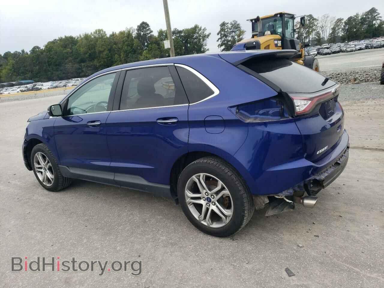 2015 FORD EDGE - VIN: 2FMTK4K97FBB42858 - Фото 2