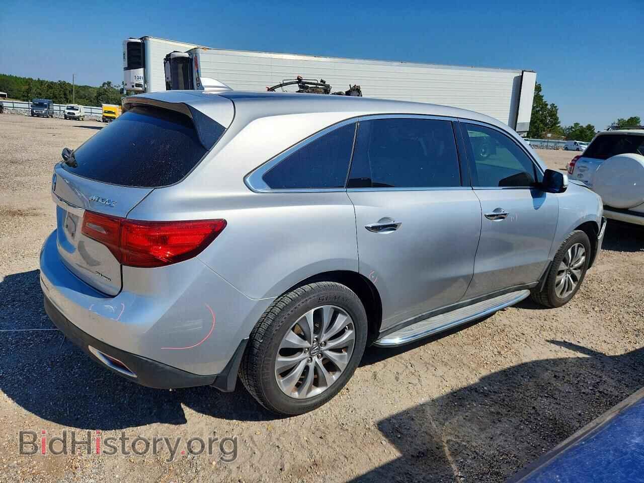 2014 ACURA MDX - VIN: 5FRYD4H69EB020178 - Фото 3