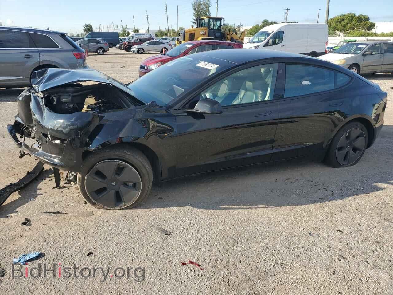 Photo 5YJ3E1EB9MF014789 - TESLA MODEL 3 2021