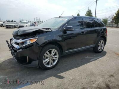 2012 Ford EDGE SEL, черный — VIN 2FMDK3JCXCBA92481, Copart