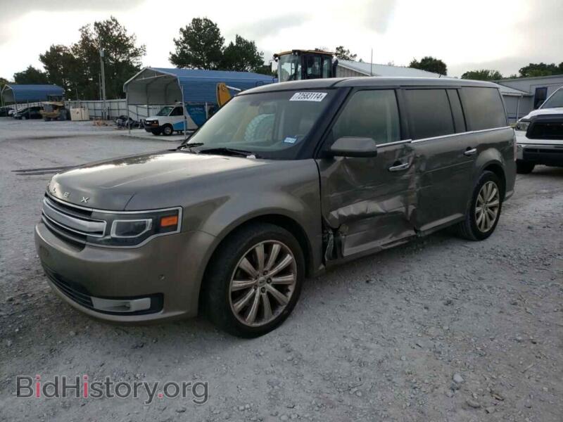 2014 Ford FLEX Limited (VIN 2FMGK5D84EBD10322) — photo 1 of 13, Copart, damage: side