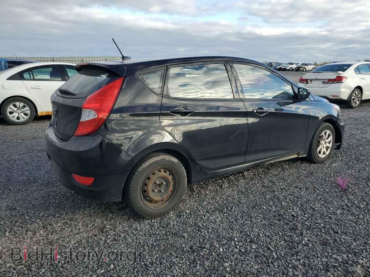 2012 HYUNDAI ACCENT - VIN: KMHCT5AEXCU050733 - Photo 3